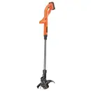 Black & Decker sans fil Coupe-bordures sans fil avec batterie, avec chargeur, poignée réglable en hauteur 18 V 1.5 Ah La