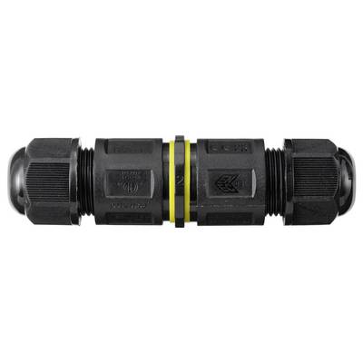Connecteur de câble TRU COMPONENTS IP68 étanche, contact à vis 5 broches, 0,5-2,5 mm² TC-14745224 noir TRU COMPONENTS Co-3