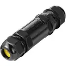 Connecteur de câble TRU COMPONENTS IP68 étanche, contact à vis 3 broches, 0,5-4,0 mm² TC-14745228 noir TRU COMPONENTS Co