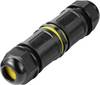 Connecteur de câble TRU COMPONENTS IP68 étanche, push-in 3 broches, 0,5-4,0 mm² TC-14745252 noir TRU COMPONENTS Contenu: 1 pc(s)