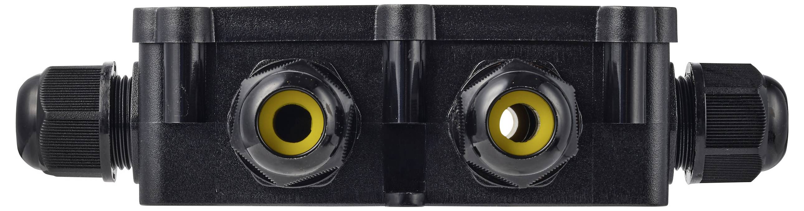Boîte de déflecteur TRU COMPONENTS IP68 étanche, 5 entrées, 0,5-2,5 mm² TC-14745284 noir TRU COMPONENTS Contenu: 1 pc(s)-2