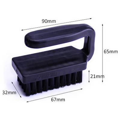 TRU COMPONENTS Brosse antistatique (ESD) (L x l x H) 90 x 40 x 70 mm Longueur des poils: 21 mm Surface de brossage, larg-3