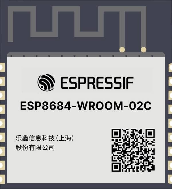 Espressif  ESP8684-WROOM-02C-N2  Module WiFi  WiFi/Bluetooth Modul  ESP8684      Bande sur bobine complète
