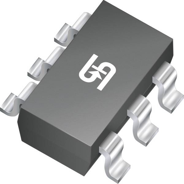 Taiwan Semiconductor TQM138KDCU6 RFG MOSFET    SOT-363 Bande sur bobine complète