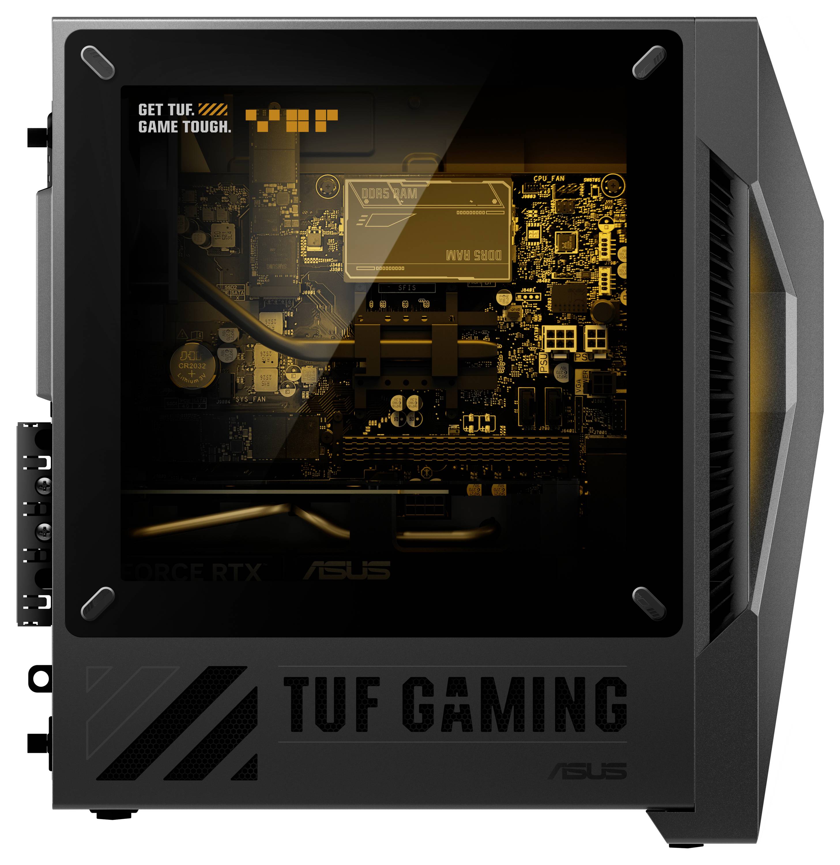 Asus PC de gaming TUF Gaming T500 AMD Ryzen 7 260 5.1 GHz 16 GB RAM 1 TB SSD AMD AMD Radeon Graphics Nvidia Nvidia GeFor-3
