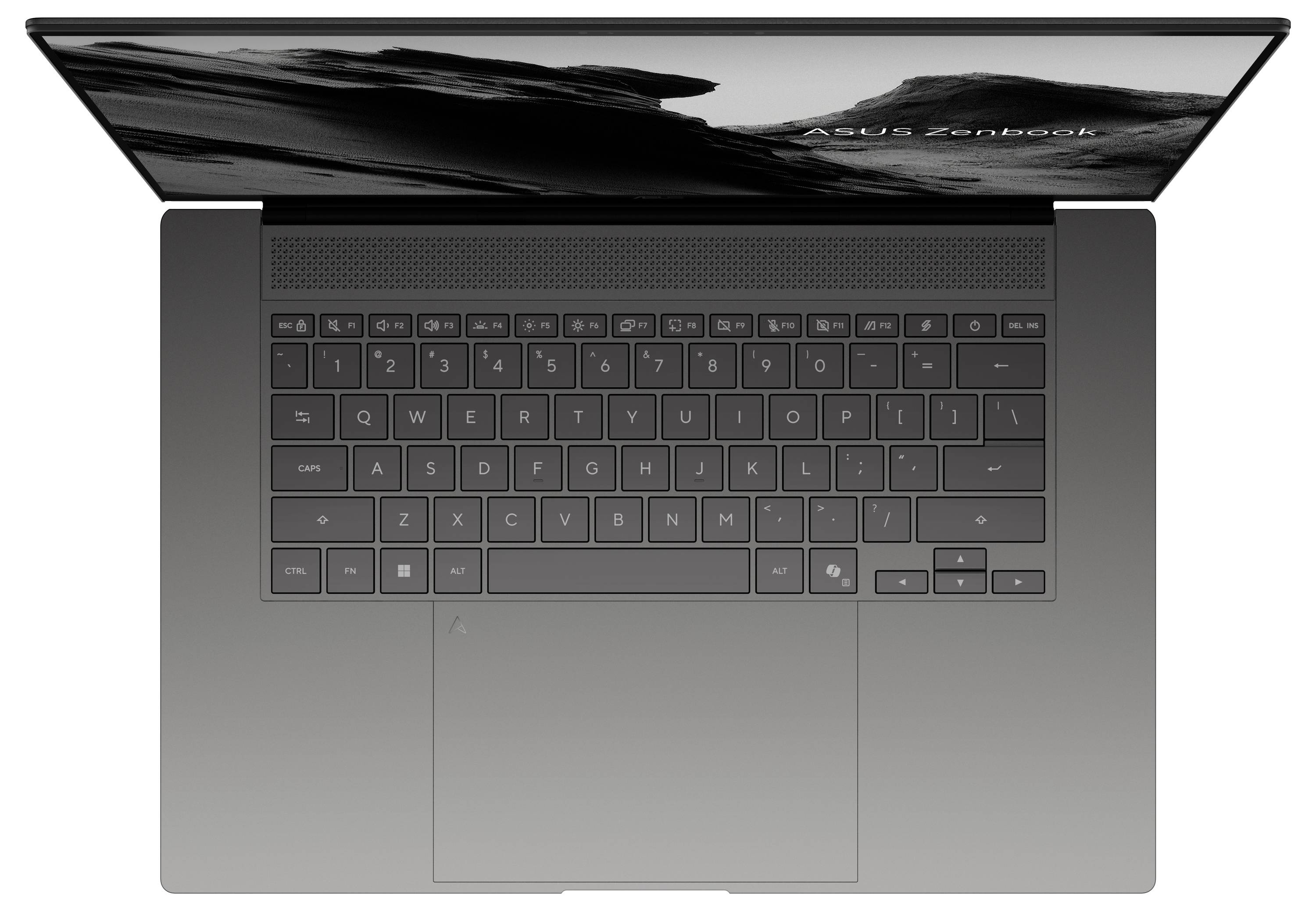 Asus Notebook Zenbook S16 40.6 cm (16 pouces) 3K AMD Ryzen AI 9 465 32 GB RAM 1 TB SSD allemand, QWERTZ AMD gris 90NB17H-2