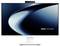 Un élégant moniteur d'ordinateur avec le logo ASUS et le slogan « À la recherche de l'Incroyable » affiché dans le coin inférieur droit de l'écran.
