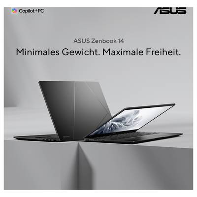 Asus Notebook Zenbook 14 35.6 cm (14 pouces) WUXGA AMD Ryzen AI 7 445 32 GB RAM 1 TB SSD allemand, QWERTZ AMD AMD Radeon-4