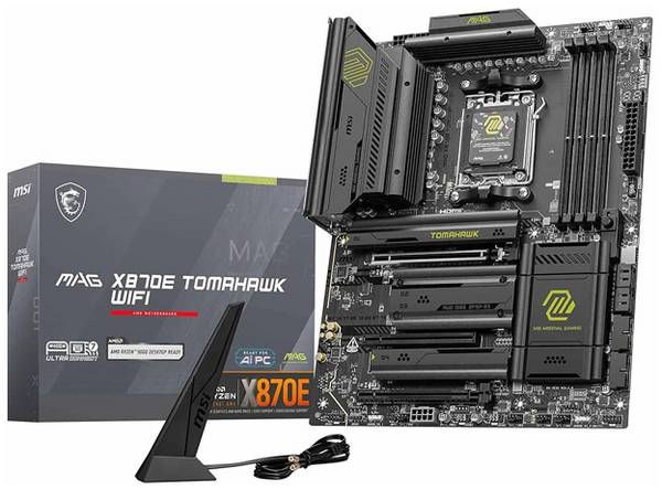 MSI MSI MAG X870E GAMING MAX WIFI AM5 Carte mère Facteur de forme (détails) ATX