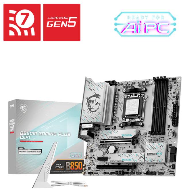 MSI MSI B850M GAMING PLUS WIFI AM5 Carte mère-5