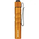OLight i3T 2 EOS (Orange) i3T 2 EOS (Orange) LED Mini lampe de poche avec clip ceinture à batterie, à pile(s) 200 lm