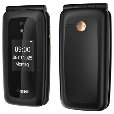 Gigaset GL795 Téléphone portable à clapet pour séniors noir-3