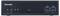 Un panneau avant d'ordinateur Shuttle compact noir avec plusieurs ports USB, des prises audio et un bouton d'alimentation.
