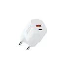 XTORM Ultra Wall Chargeur USB 20 W 1x USB-C®, 1x USB-A Quick Charge 3.0 blanc intérieure GaN