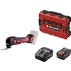 Einhell Professional TP-MG 18 Li BL Set 4326759 Outil multifonction sans fil brushless, + batterie, + chargeur, + mallette, + écrou à serrage rapide 18 V 4.0 Ah Nombre d’accus fournis 1