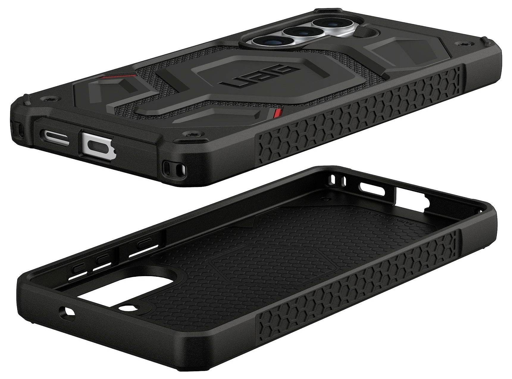 Urban Armor Gear Monarch Pro Protection d'écran Samsung Galaxy S26+ kevlar compatible avec MagSafe, avec module magnétiq-9