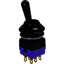 APEM 12146AD2GK 12000 Serie Interrupteur à levier 2 x On/On à accrochage 1 pc(s)