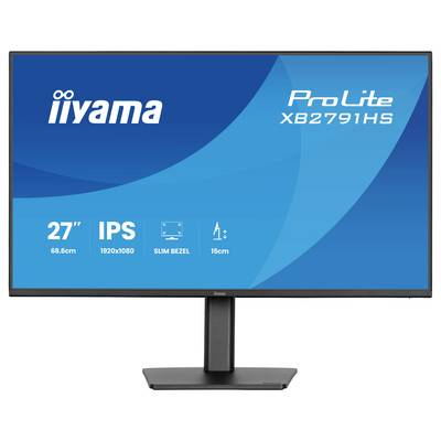 Moniteur LED Iiyama ProLite CEE C (A - G) 68.6 cm 27 pouces 1920 x 1080 pixels 16:9 DisplayPort VA LED-2
