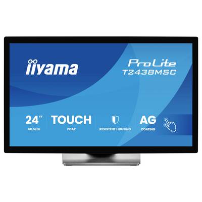 Une vue de coin d'un moniteur écran plat bleu, fin, avec un design minimaliste, mettant l'accent sur son apparence élancée et moderne.