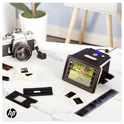 Scanner de diapositives, Scanner de films HP HPFS500 4208 x 3120 pixels écran couleur tactile, alimentation USB, command-5
