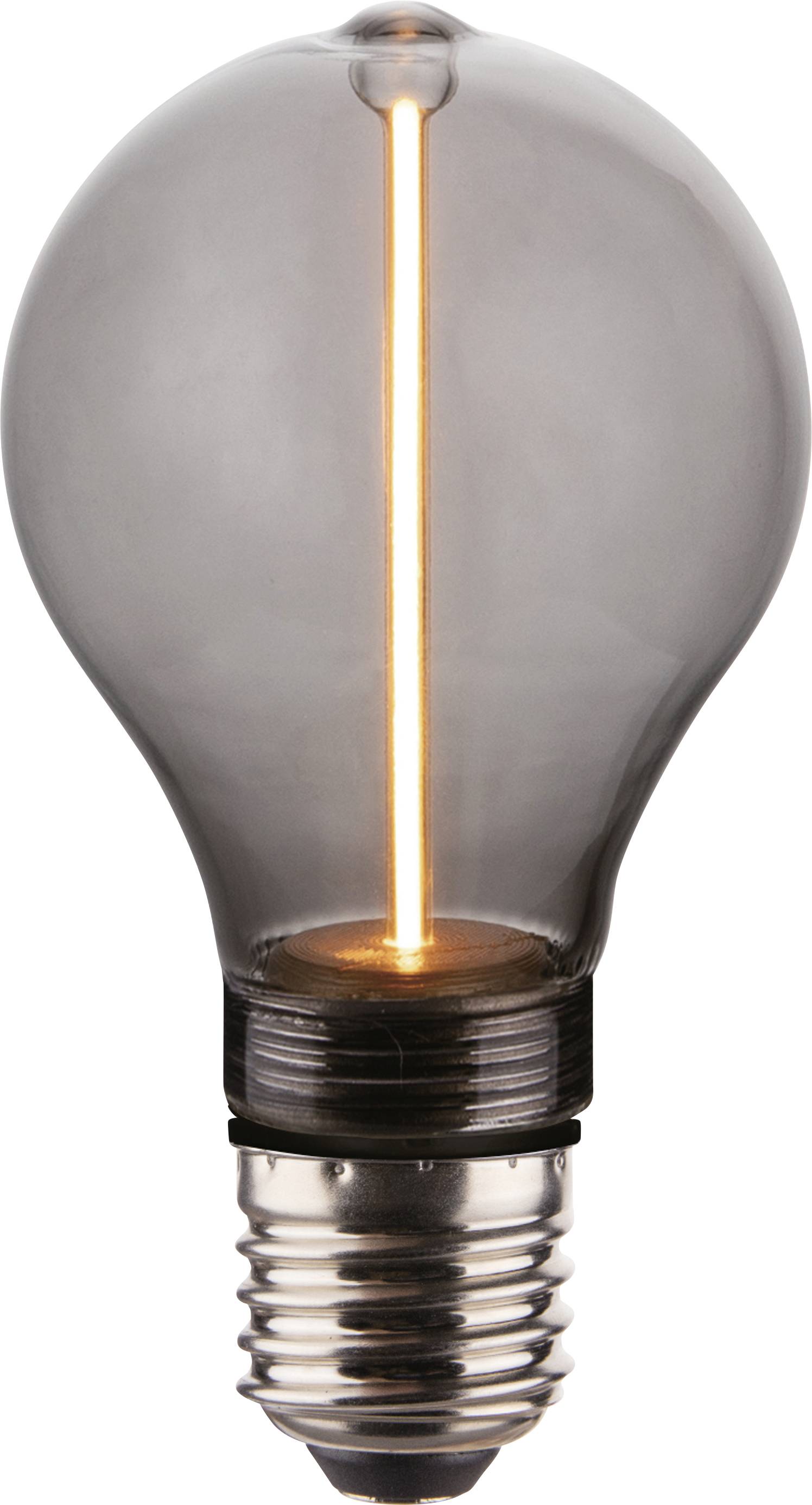 Une ampoule à incandescence brillante avec un filament visible et une base métallique, émettant une lumière chaleureuse.