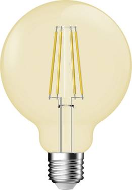 Nordlux 2680102727 LED CEE F (A - G) E27 forme de globe 7.2 W blanc chaud (Ø) 95 mm à intensité variable 1 pc(s)