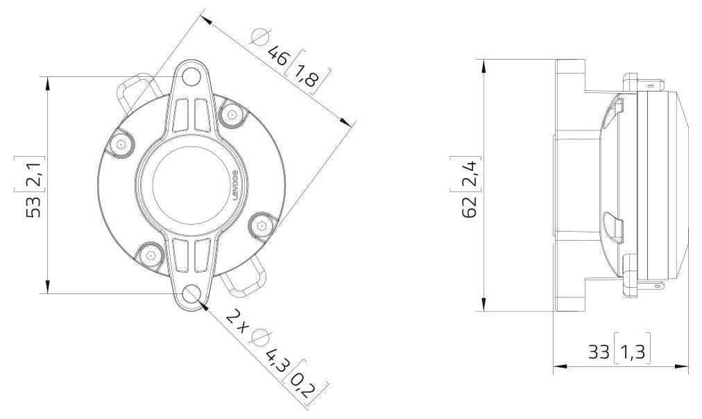 Système de haut-parleurs portables avec panneau d'entrée présentant plusieurs connecteurs audio et contrôles. Adapté à diverses configurations audio.