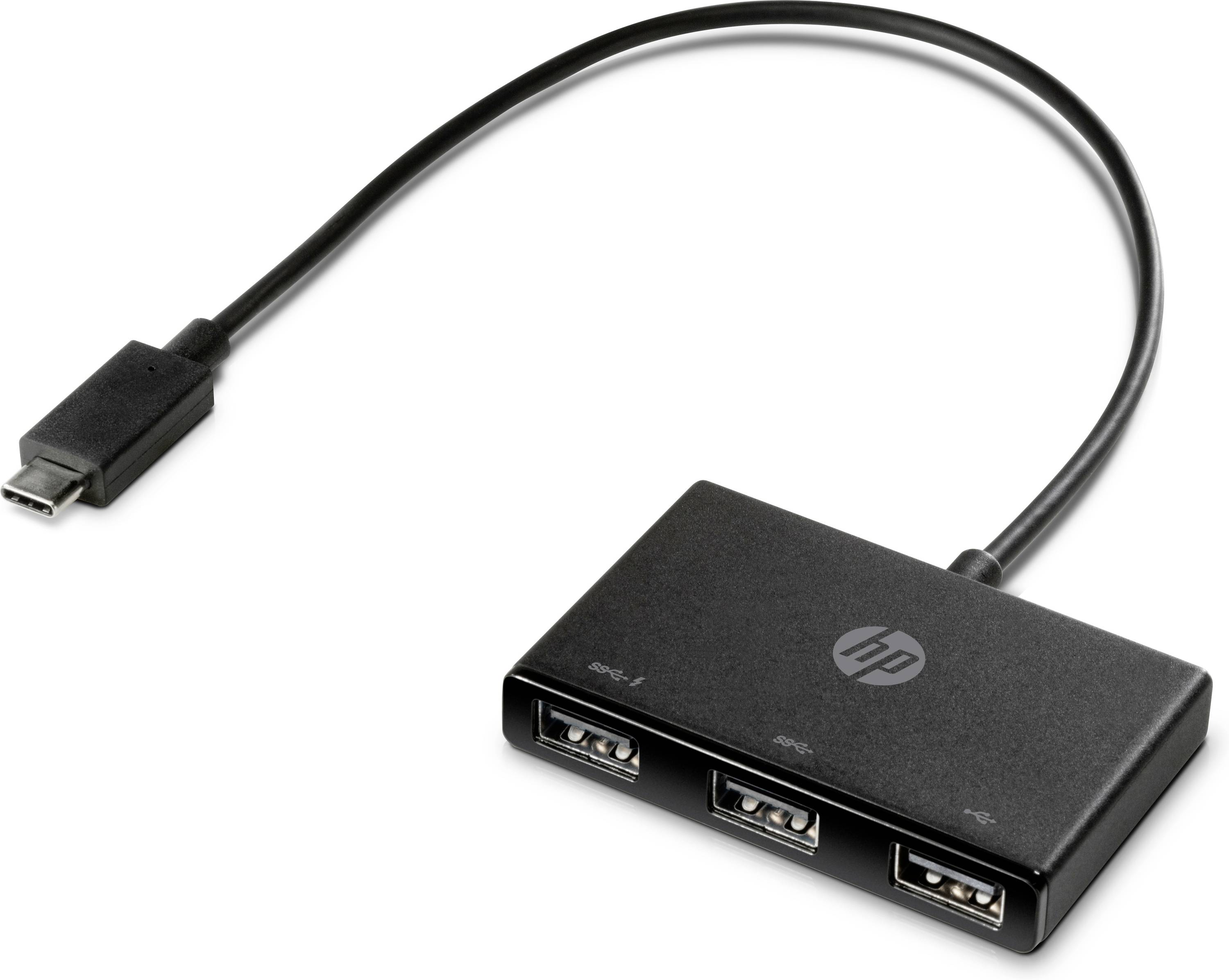 HP Hub USB USB-C auf USB-A Adapter-0