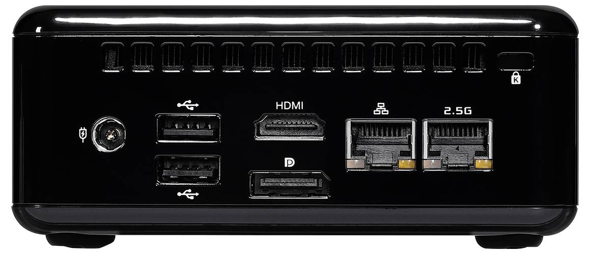 ASRock Mini PC station de travail ASRock Barebone NUC-Box 4x4 BOX-5600U 5600U 4.2 GHz 90PXG960-P0EAY100-3