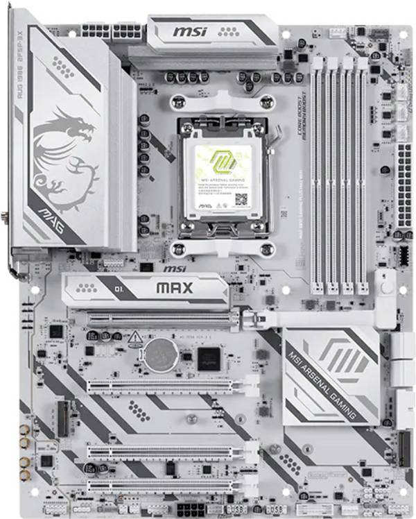 MSI MSI MAG B850 Gaming Plus Max Wifi Carte mère Facteur de forme (détails) ATX