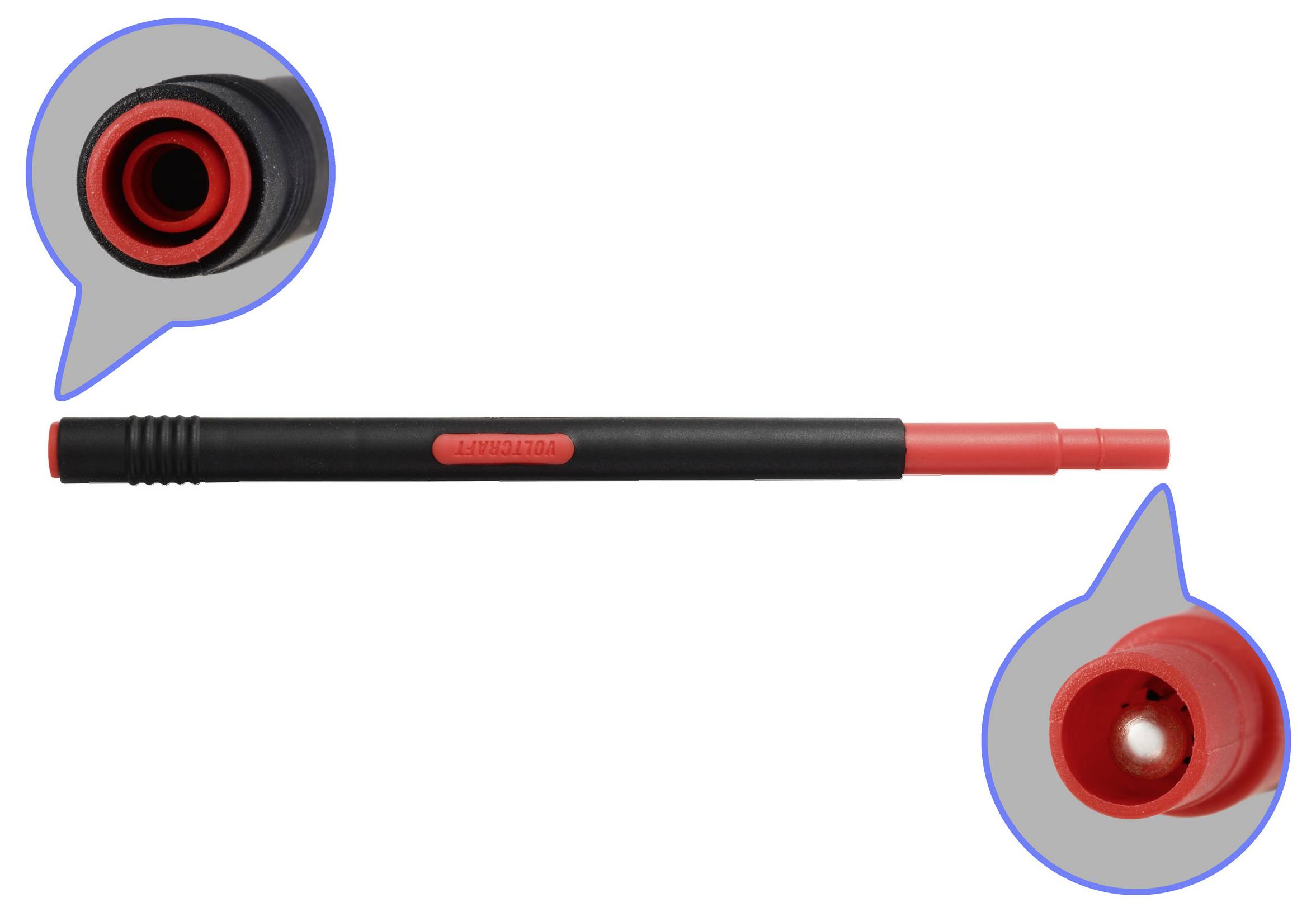 Multimètre VOLTCRAFT VC-131 avec câble de mesure MLSet-100 et poche-15