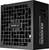 Alimentation Lian Li RS1000G avec design à rotation décalée, dotée d'une grille de ventilateur et d'un panneau latéral étiqueté pour les configurations informatiques.