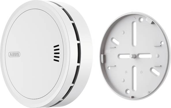 ABUS ABUS PREFIRA Basic Détecteur de fumée  autonomie 10 ans  (Ø x H) 110 mm x 36 mm