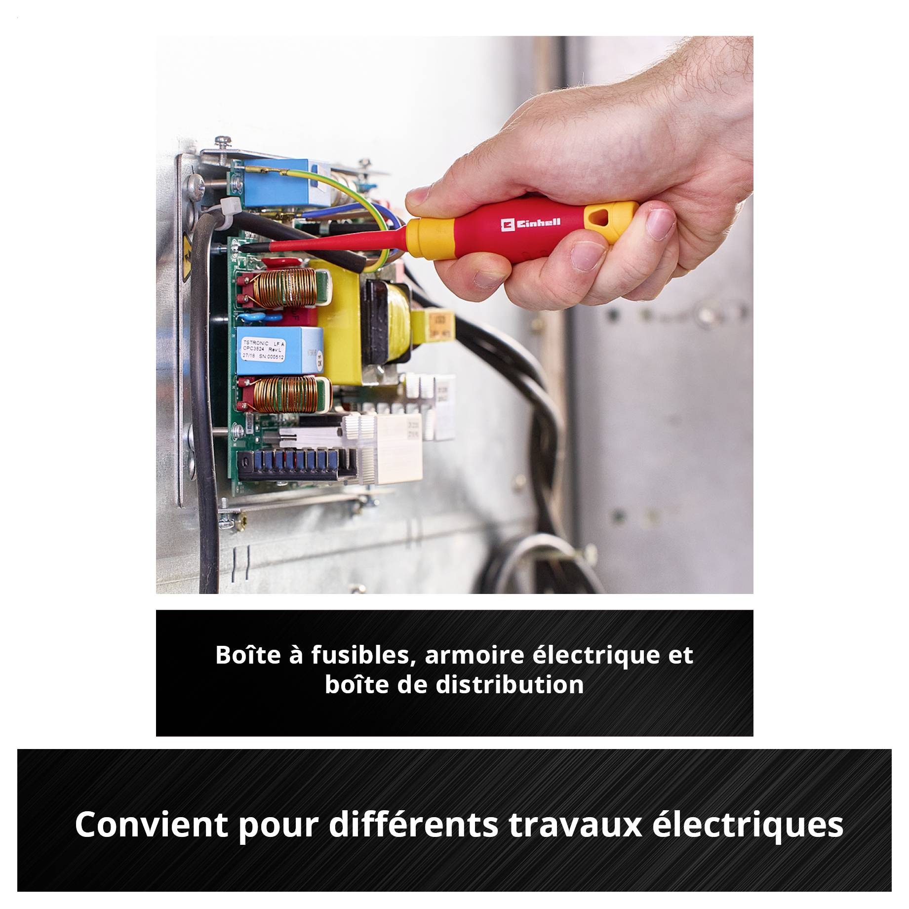 Einhell VDE Jeu de tournevis Taille (tournevis) SL 4.0, SL 5.5, PH 1, PH 2-6