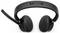 Casque Bluetooth Lenovo noir serre-tête avec microphone, doté de coussinets auriculaires rembourrés et d'un serre-tête ajustable.
