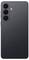 Un smartphone noir montrant l'arrière avec trois objectifs de caméra alignés verticalement et un petit flash à proximité. Le logo Samsung est visible.