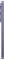 Vue latérale d'un smartphone montrant trois objectifs de caméra arrière et un boîtier de couleur violette.