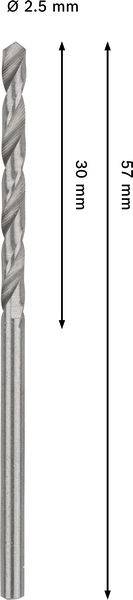 Bosch Accessories 2608577632 Foret pour le métal 2 pc(s)-1