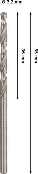 Bosch Accessories 2608577635 Foret pour le métal 2 pc(s)-1