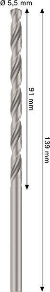 Bosch Accessories 2608577689 Foret pour le métal 1 pc(s)-1