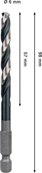 Bosch Accessories 2608577575 Foret pour le métal 1 pc(s)-1