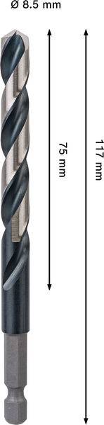 Bosch Accessories 2608577581 Foret pour le métal 1 pc(s)-1