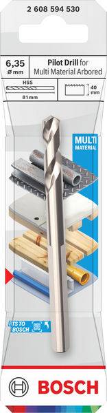 Bosch Accessories 2608594530 2608594530 Foret de centrage meulé 1 pc(s)-1