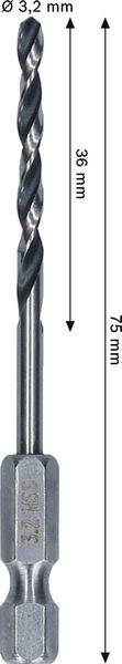 Bosch Accessories 2608577866 2608577866 Foret pour le métal 1 pc(s)-1