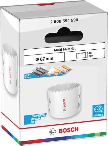 Bosch Accessories 2608594590 2608594590 Scie-cloche 67 mm 1 pc(s)-1