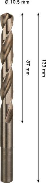 Bosch Accessories 2608577615 2608577615 Foret pour le métal 1 pc(s)-1