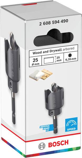 Bosch Accessories 2608594490 2608594490 Scie-cloche 25 mm 1 pc(s)-1