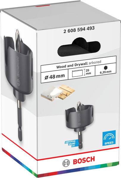 Bosch Accessories 2608594493 2608594493 Scie-cloche 48 mm 1 pc(s)-1