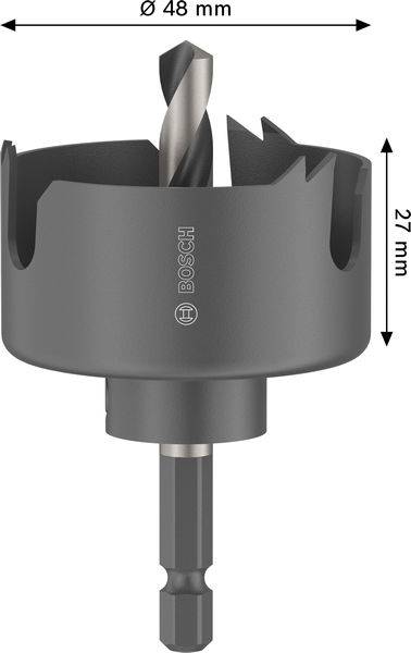 Bosch Accessories 2608594493 2608594493 Scie-cloche 48 mm 1 pc(s)-2