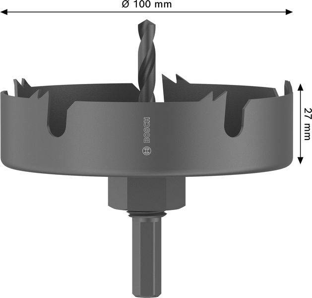 Bosch Accessories 2608594502 2608594502 Scie-cloche 100 mm 1 pc(s)-15